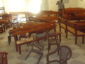 Interior of Gereif Bible Church